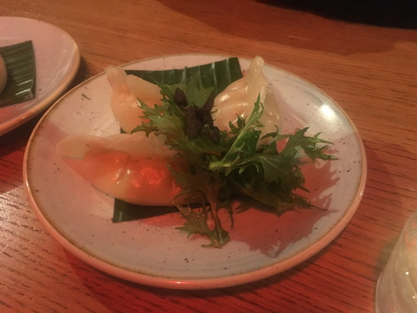 Fried chicken dumplings from Edit, Cheltenham Road