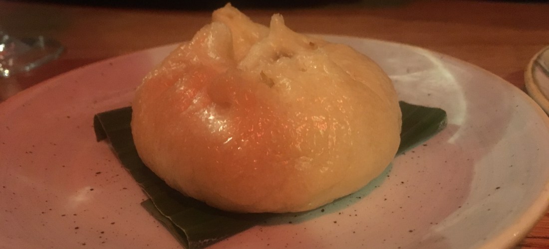 Mushroom and miso bao, Edit on Cheltenham Road, Bristol