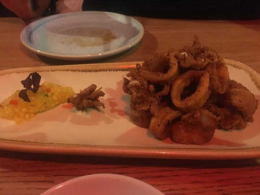 Fried squid, Edit, Cheltenham Road, Bristol